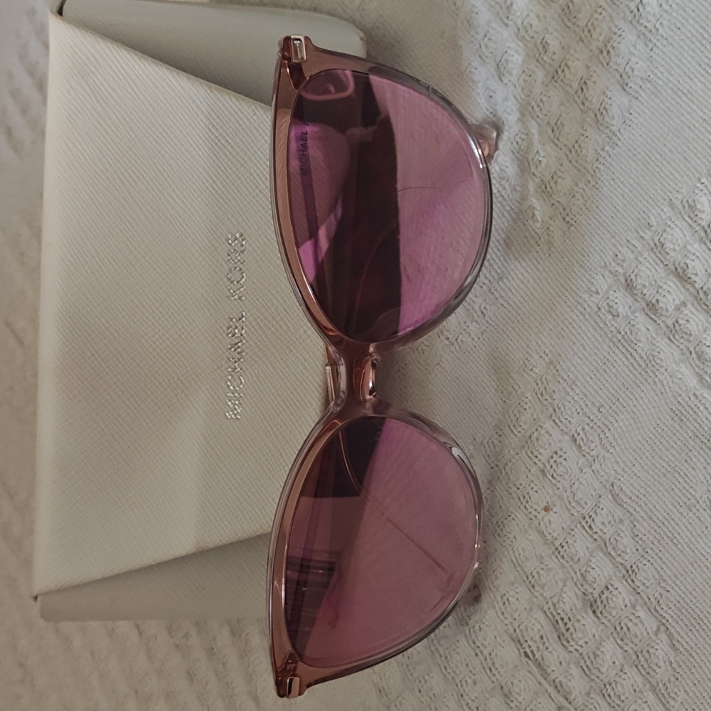 Michael Kors Cat EyeRose Gold Sunglasses